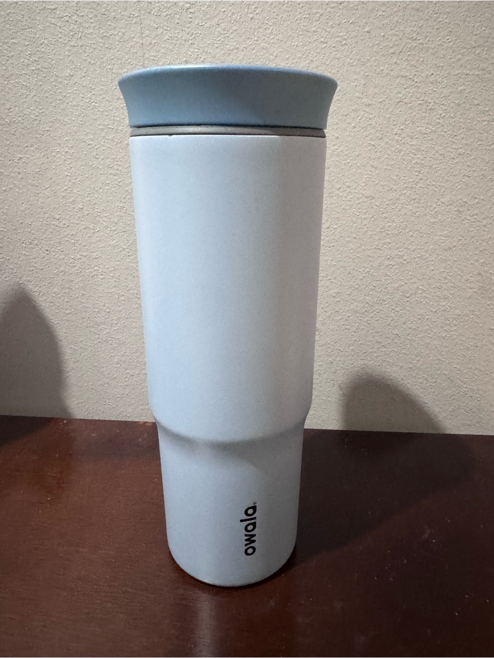 OWALA Matte Light Blue Travel Tumbler